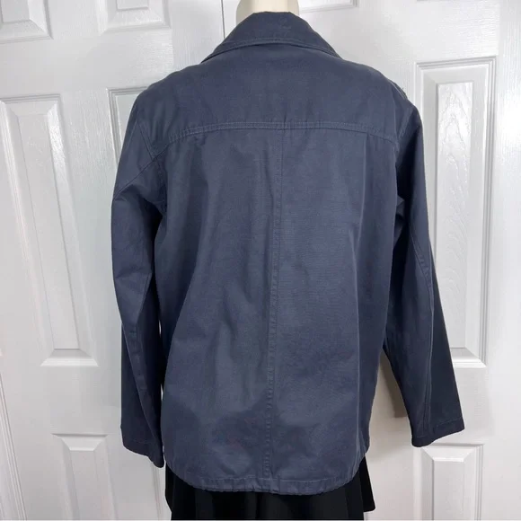 SOLD 🌟COLUMBIA Canvas zip up jacket Men’s blue Venture Creek Jacket lightM - Picture 10 of 12